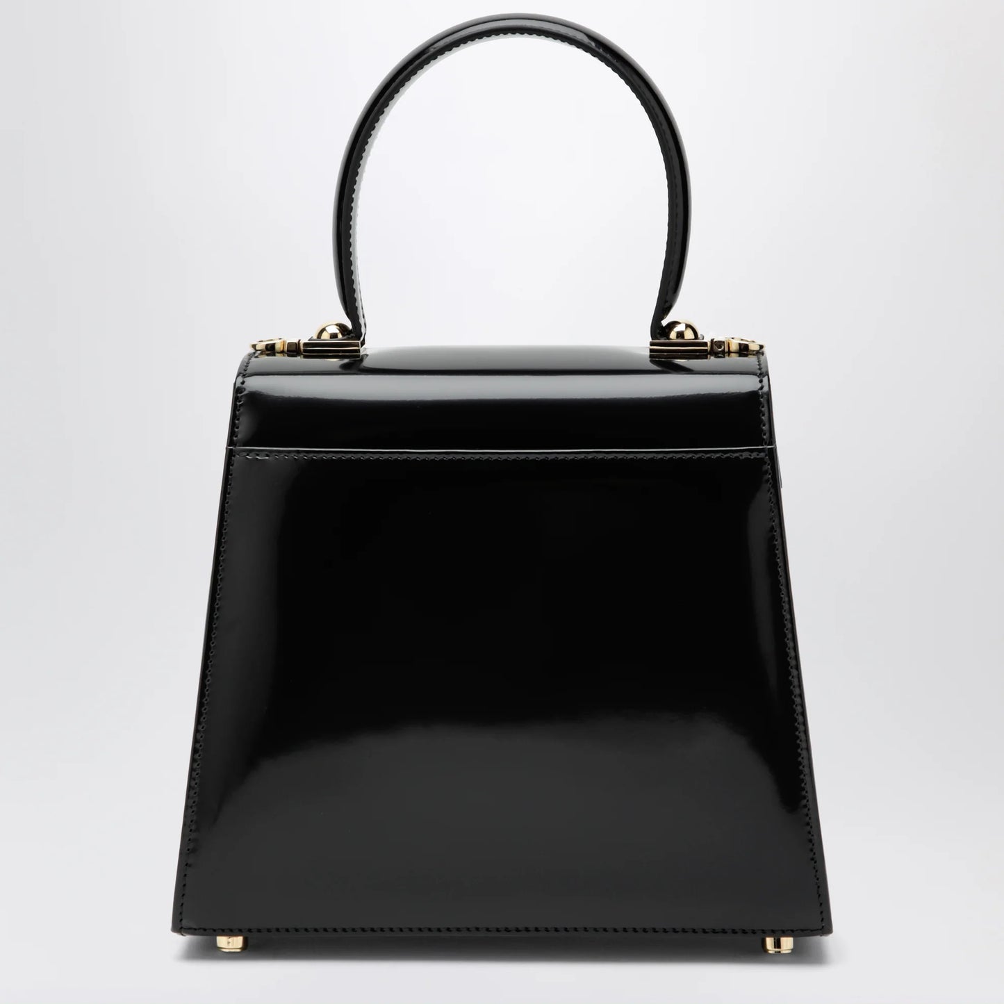 Bolsa Ferragamo Small Iconic Top Handle Preta