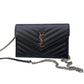 Bolsa Saint Laurent Cassandre Preta