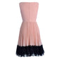 Vestido Valentino Rosa Renda Preta Techno Couture Tam 38 Br