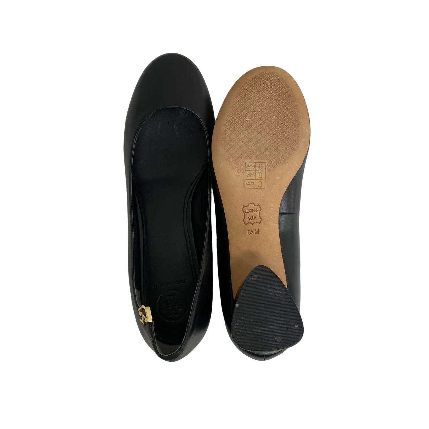 Sapato Tory Burch Couro Preto Tam 36,5