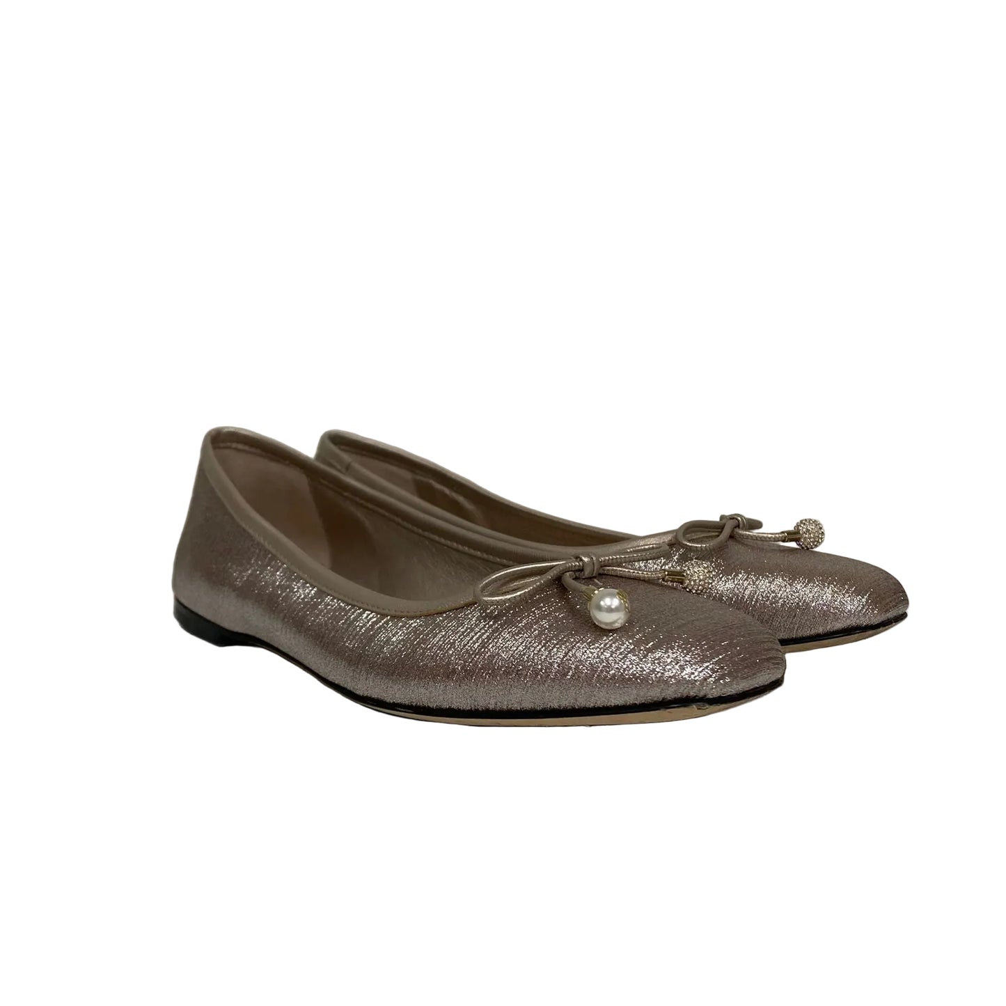 Sapatilha Jimmy Choo Prata Tam 37 Br