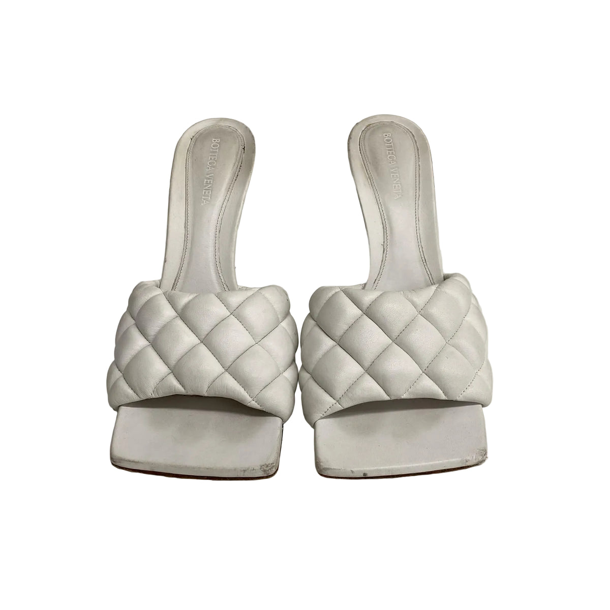 Mule Bottega Veneta Branco Tam 38,5 BR