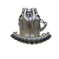 Bolsa Fendi Bucket Prata