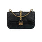 Bolsa Valentino Garavani Rockstud Python Preta