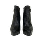 Bota Versace Salto Preta Tam 35,5 Br
