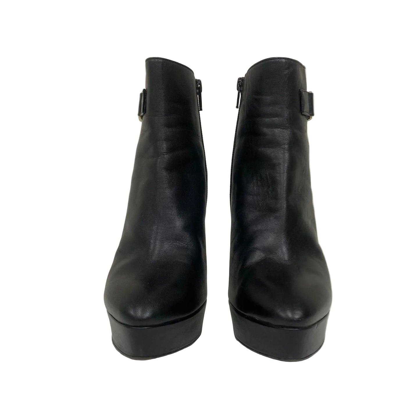 Bota Versace Salto Preta Tam 35,5 Br