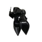 Scarpin Saint Laurent Preto Com Fivela Tam 34 BR