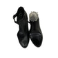 Salto Chanel Couro Detalhe Transparente Tam 34 BR