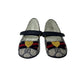 Sapatilha Gucci Kids GG Supreme Heart Ballet Flats Infantil Tam 17 Br