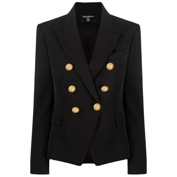 Blazer Balmain Preto Tam 38 Br