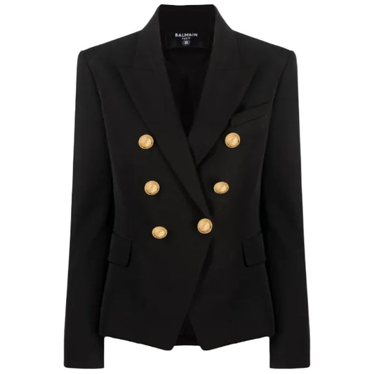 Blazer Balmain Preto Tam 38 Br