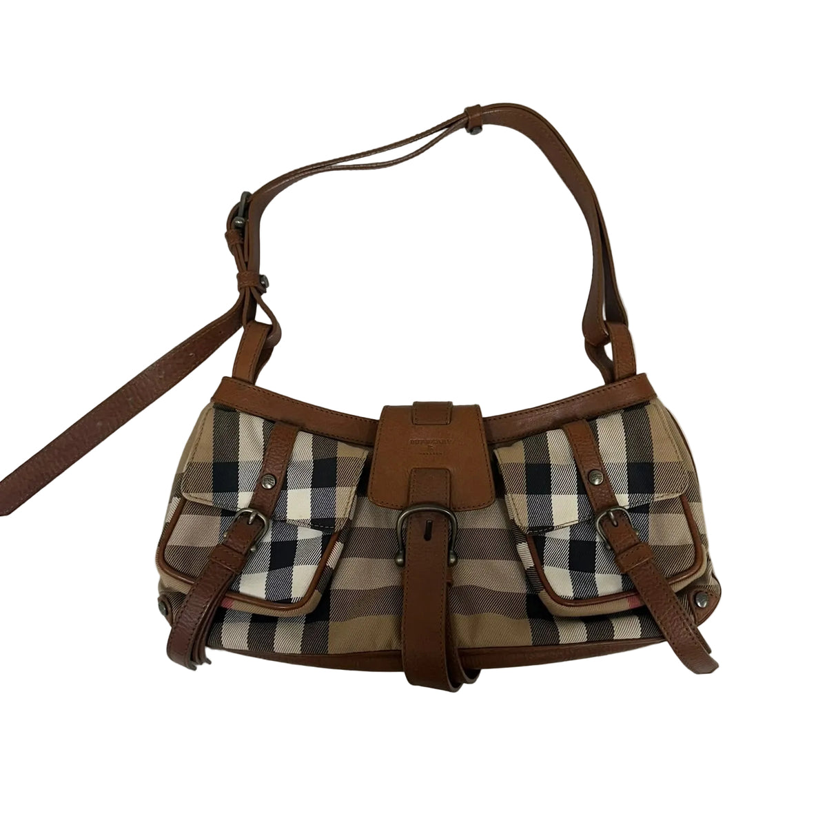 Bolsa Burberry House Check Marrom