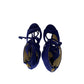 Sandalia Jimmy Choo Tiras Azul TAm 34 Br