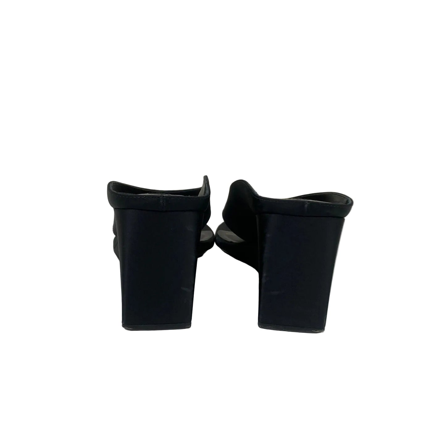 Mule Tong Alaïa Cube Wedge Preto Tam 39 Br