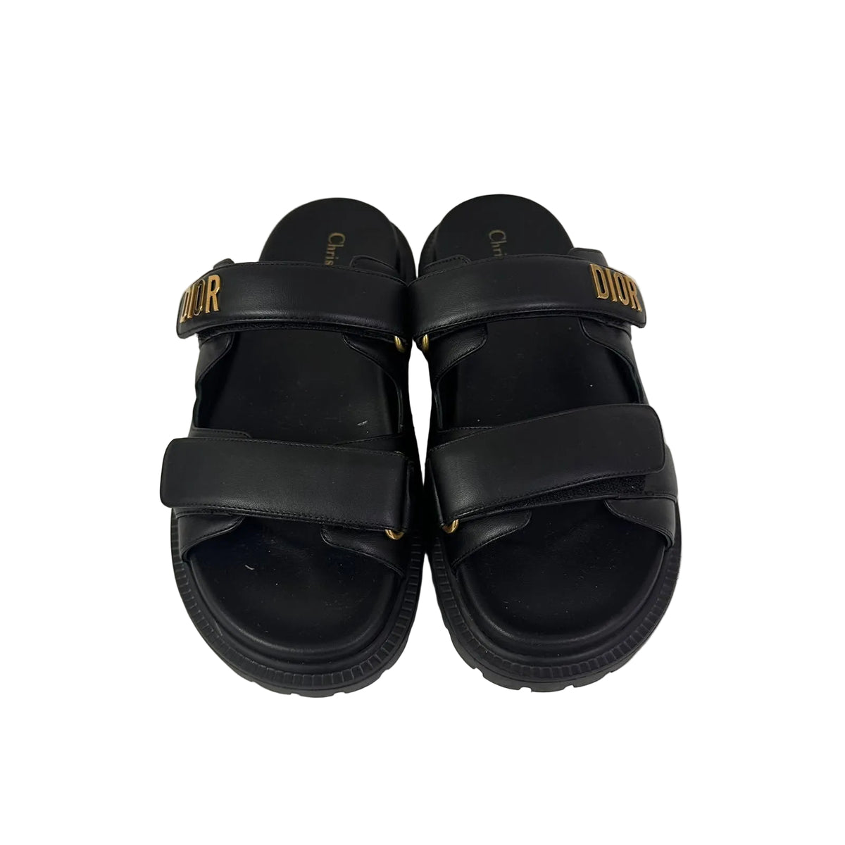 Papete Dior Dioract Preta Tam 36 BR