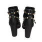 Bota Valentino Preta Studs Dourado Tam 36,5 BR