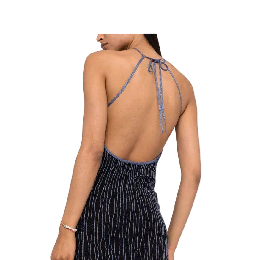 Vestido Missoni Longo Azul Tam 36 BR