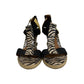 Sandalia Fendi Estampa Zebra Tam 35 Br
