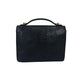 Bolsa Louis Vuitton Black Epi Leather Monceau Bag