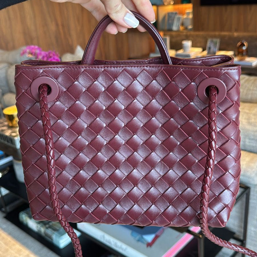 Bolsa Bottega Veneta Andiamo Small Lava Red