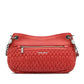 Bolsa Miu Miu Matelassê Crystal Cloqué Coral