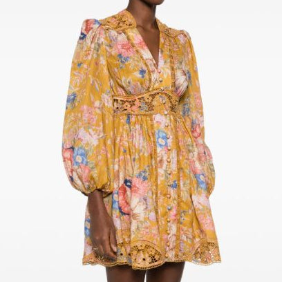 Vestido Zimmerman Estampado Tam 36 BR