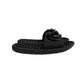 Rasteira Chanel Preta Camélia Tam 38 Br