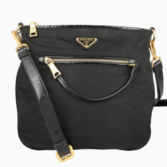 Bolsa Prada Nylon Preta Crossbody