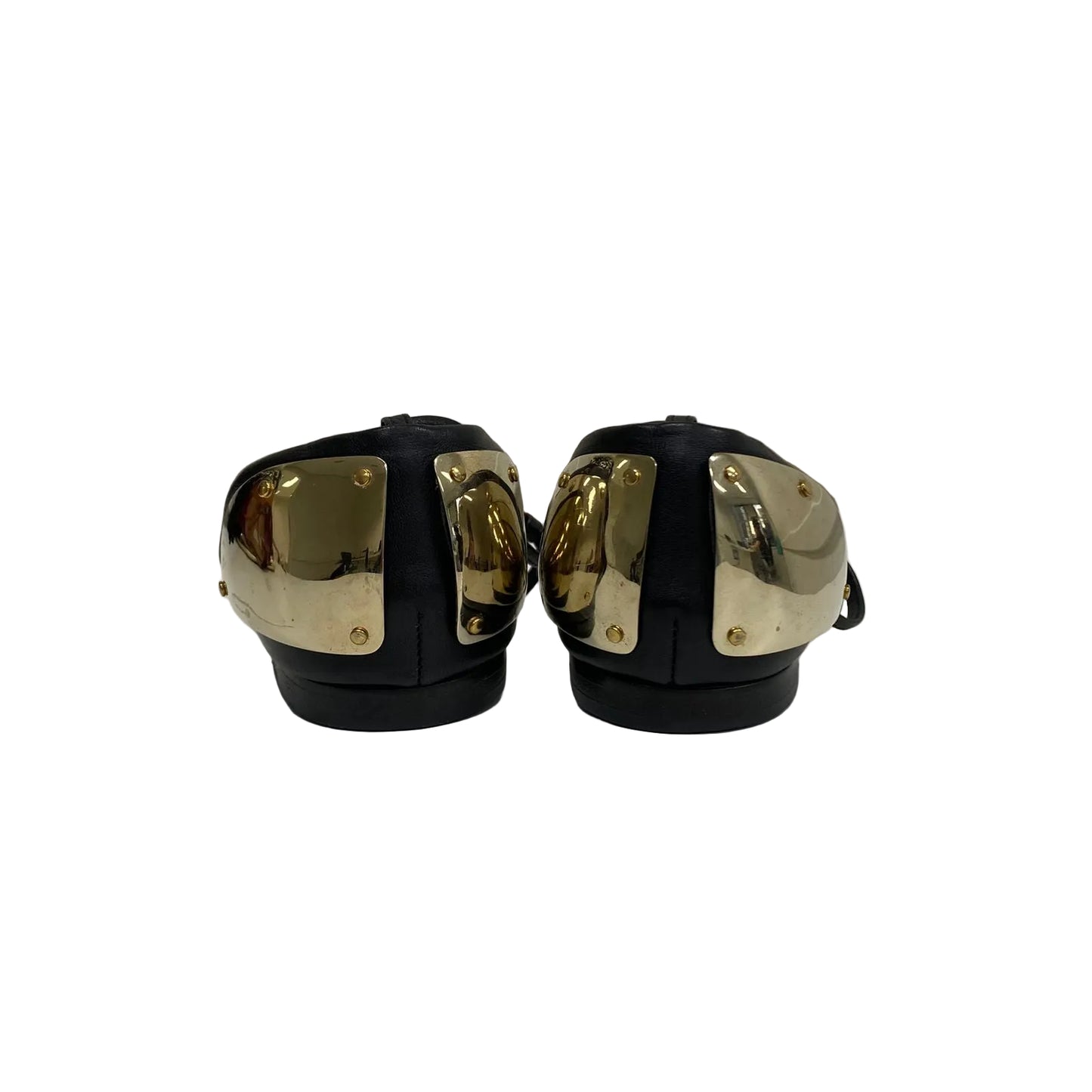 Rasteirinha Giuseppe Couro Preto Tam 36,5 Br