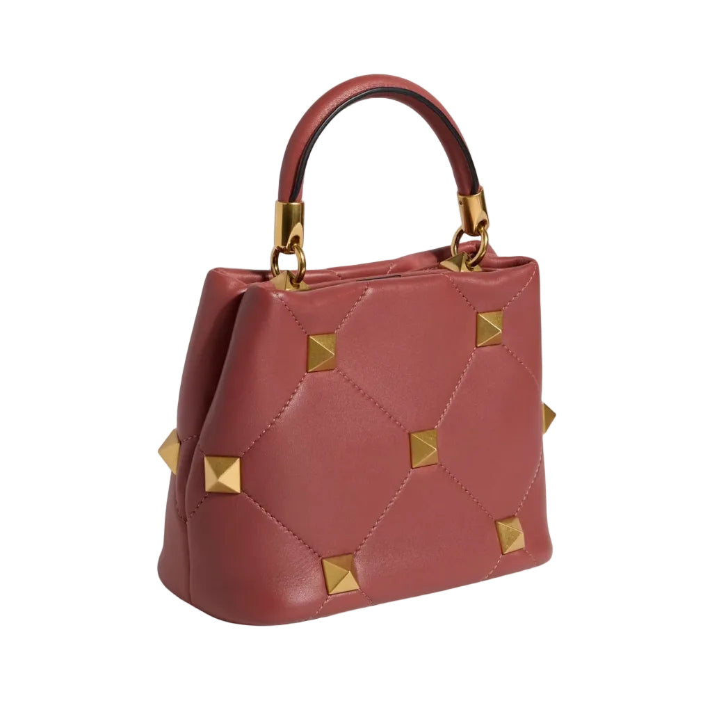 Bolsa Valentino Garavani Roman Stud Terracota