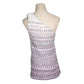Blusa Chanel Tweed Roxa Tam 34 Br