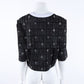 Conjunto Chanel Logotipo CC Preto Tam PP BR