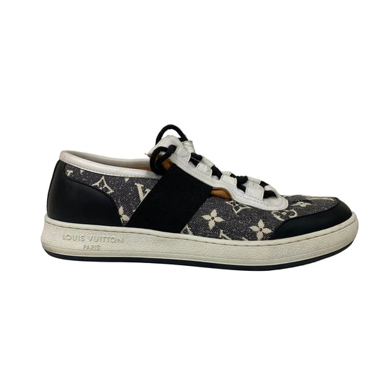 Tenis Louis Vuitton Cinza e Preto Tam 38 Br