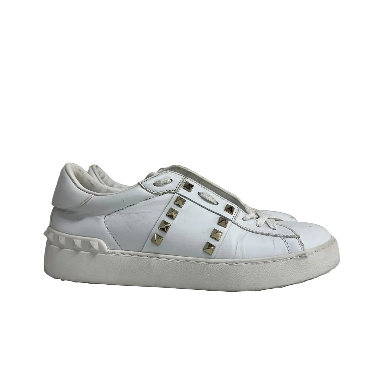 Tenis Valentino Branco Com Studs Tam 36,5 BR
