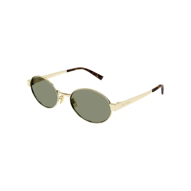 Oculos Saint Laurent Ferragem Dourada