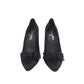 Salto Chanel Preto Com Laço Tam 37 Br