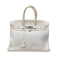 Bolsa Hermes Birkin Branca Ferragem Palladium 35
