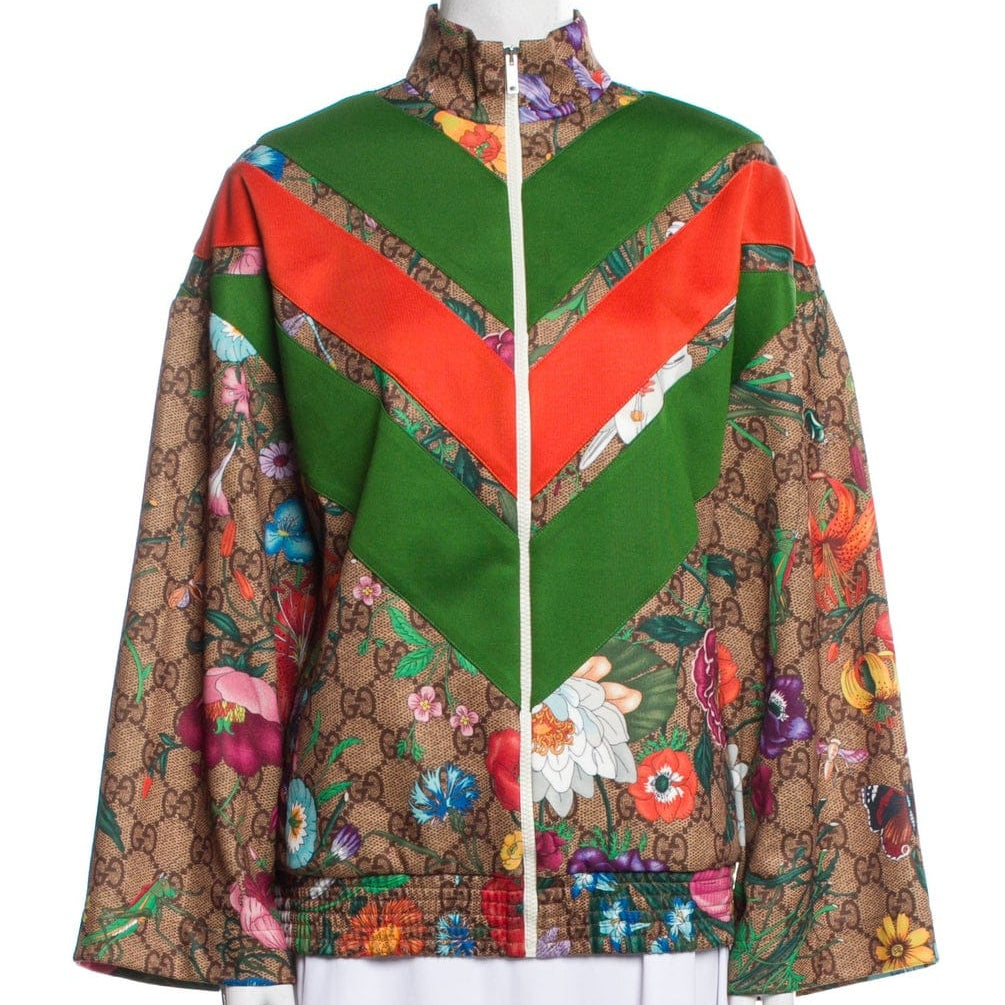 Jaqueta Gucci Flora GG Supreme Tam PP BR