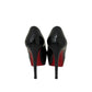 Sandália Louboutin Vinil Preta Tam 35,5 Br