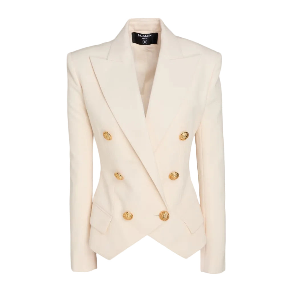 Blazer Balmain Rosa Claro Tam 32 Br