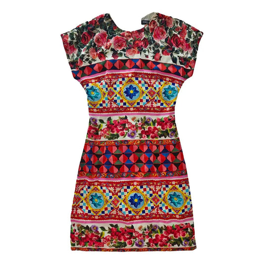 Vestido Dolce&Gabbana Colorido Tam 40 BR