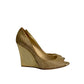 Sandália Jimmy Choo Dourada Tam 36 Br