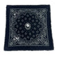 Lenço Kujten Estampado Preto