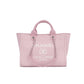 Bolsa Chanel Deauville Rosa Claro