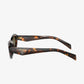 Oculos Prada Retangular Estampado