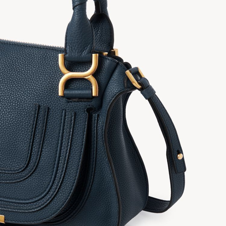 Bolsa Chloé Marcie Azul Pequena