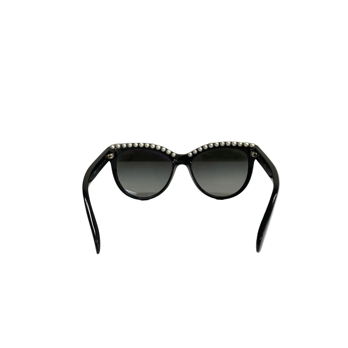 Óculos Chanel Preto Pérolas