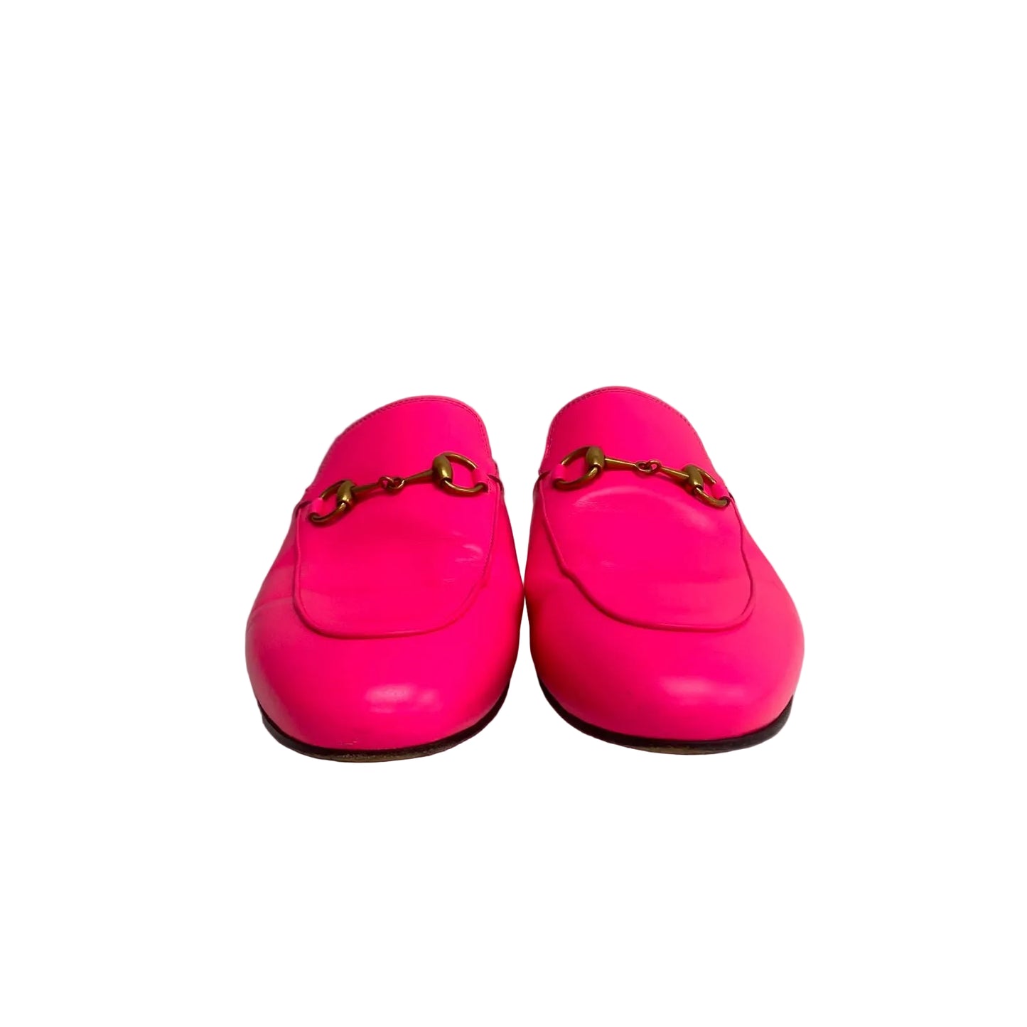 Mule Gucci Rosa Neon Tam 34,5 Br