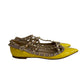 Sapatilha Valentino Rockstud Amarela Tam 36,5 Br