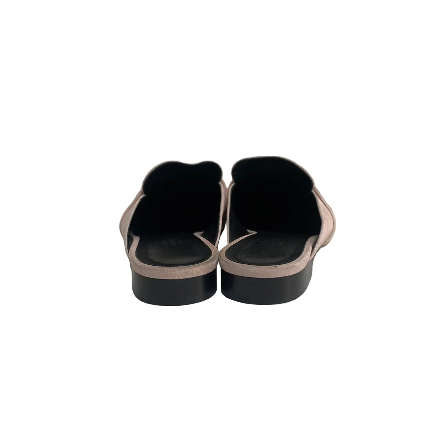 Mule Hermes Suede Rosa Tam 39 BR